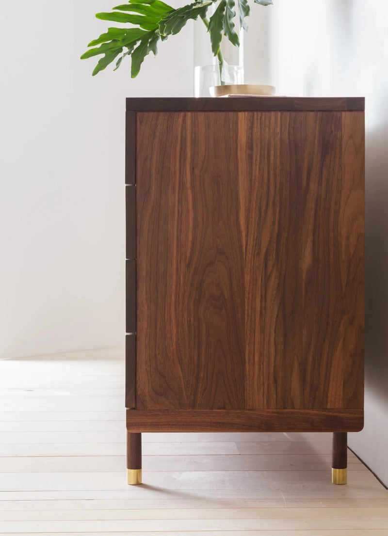 Simple 4 - Drawer Dresser - Kalon Studios Dressers - Ash - HORNE