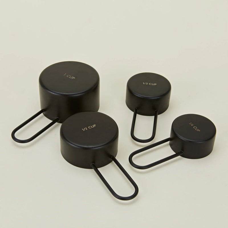 Simple Measuring Cups - Hawkins New York - Kitchen Tools - Black - HORNE