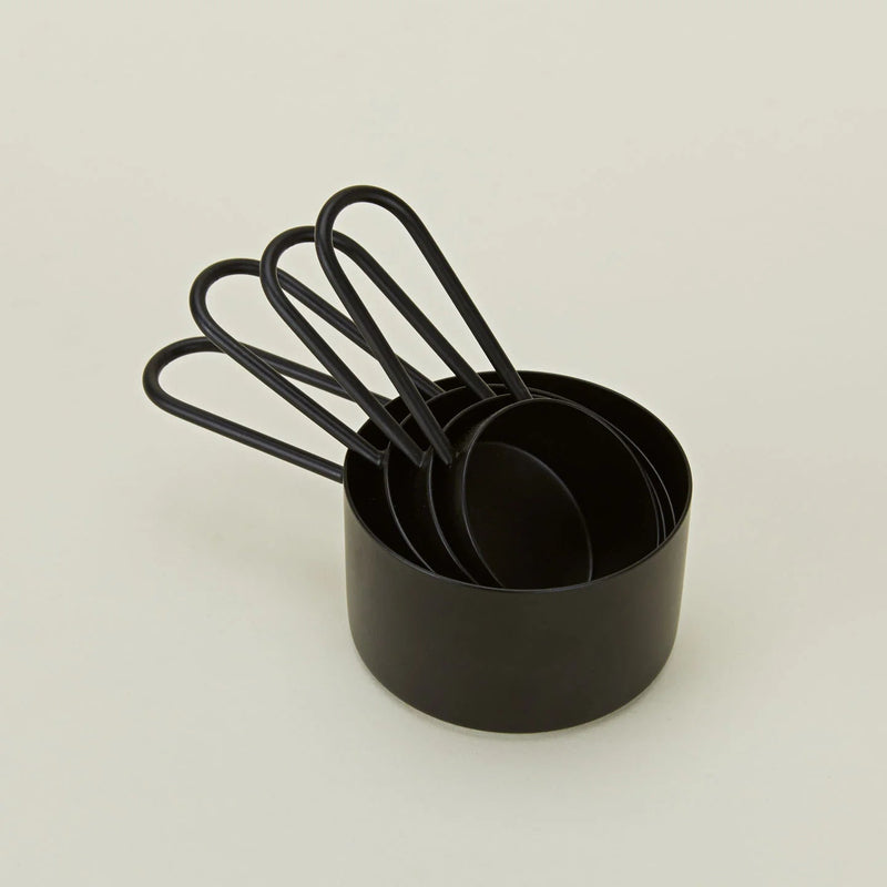Simple Measuring Cups - Hawkins New York - Kitchen Tools - Black - HORNE