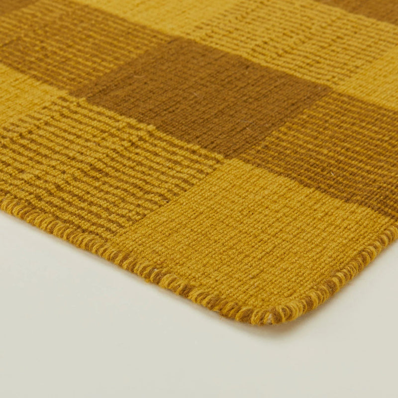 Simple Plaid Rug - Hawkins New York Rugs - Ivory/Flax - 2'W x 3'L - HORNE