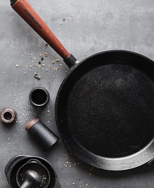 Skillet with Walnut Handle - 11