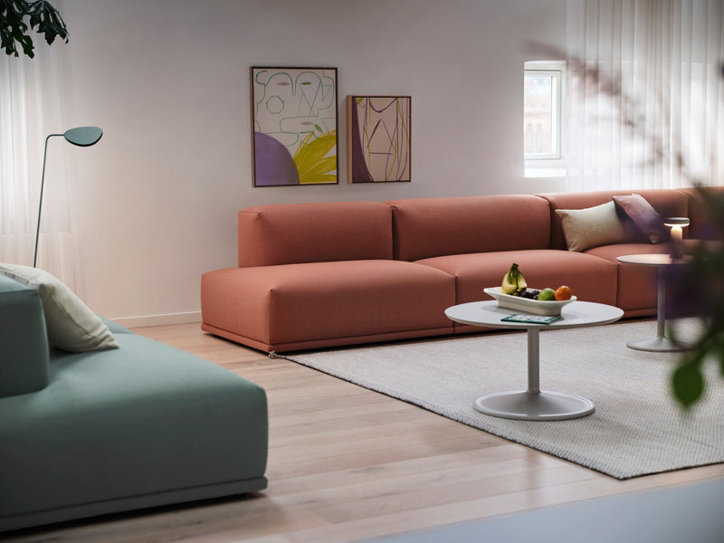 Soft Coffee Table - Square - Muuto Table + Task - Black Nanolaminate/Black - HORNE