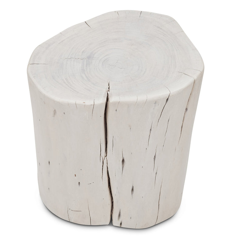 Solid Wood Stump - Urbia Stools + Benches + Ottomans - Ebonized - HORNE
