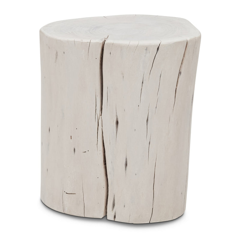 Solid Wood Stump - Urbia Stools + Benches + Ottomans - Ebonized - HORNE