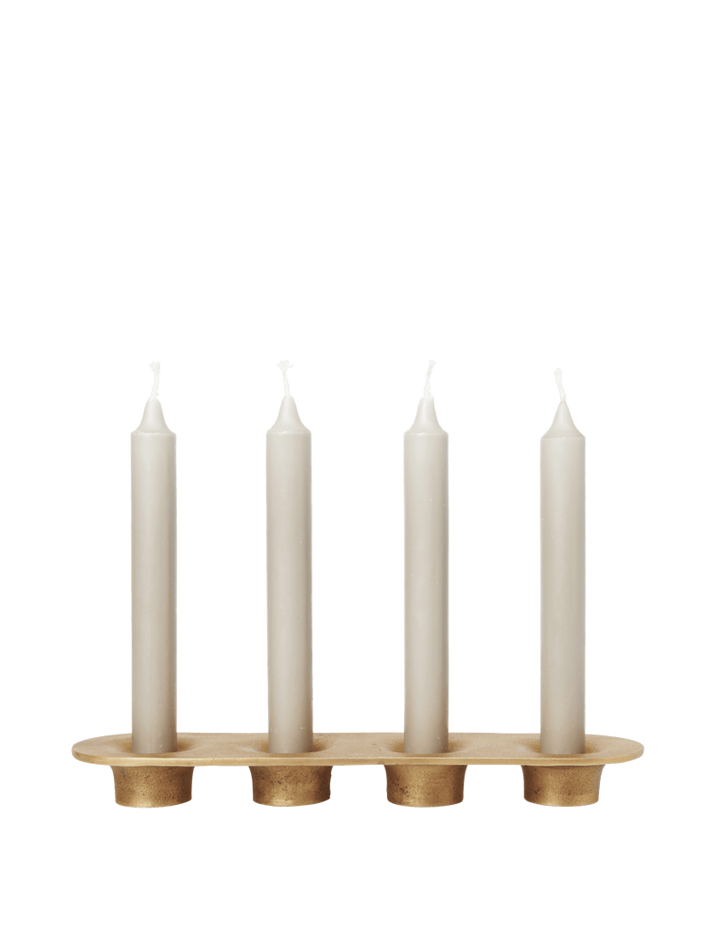 Soothe 4 Candle Holder - Ferm Living Candle Holders - Aluminium - HORNE