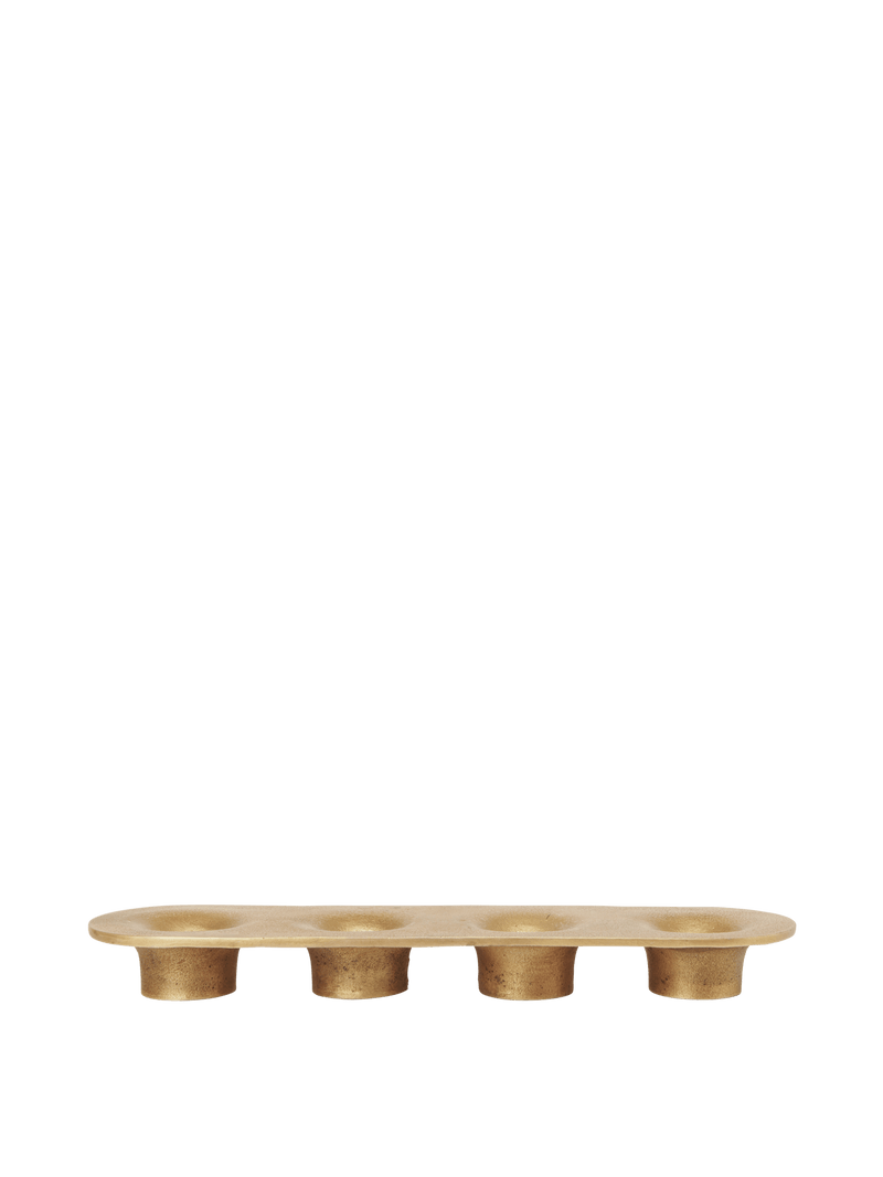 Soothe 4 Candle Holder - Ferm Living Candle Holders - Aluminium - HORNE