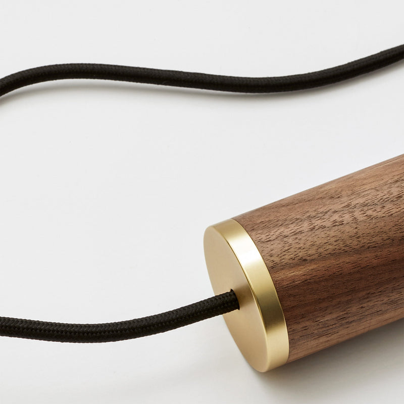 Sphere II Pendant Light - Tala Single Pendants - Walnut - HORNE