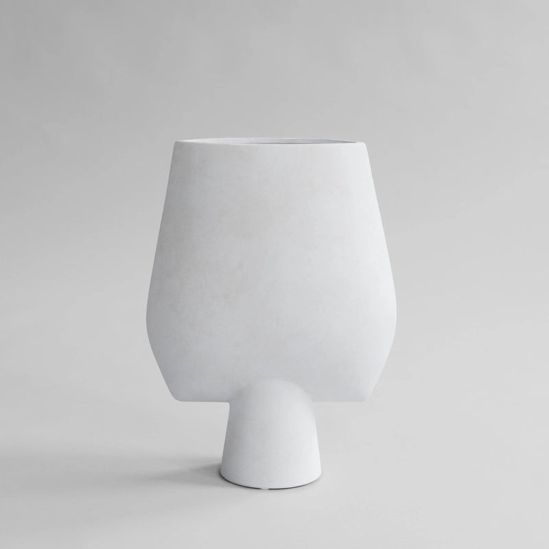 Sphere Vase Square - 101 Copenhagen Vases - Big - Dark Grey - HORNE