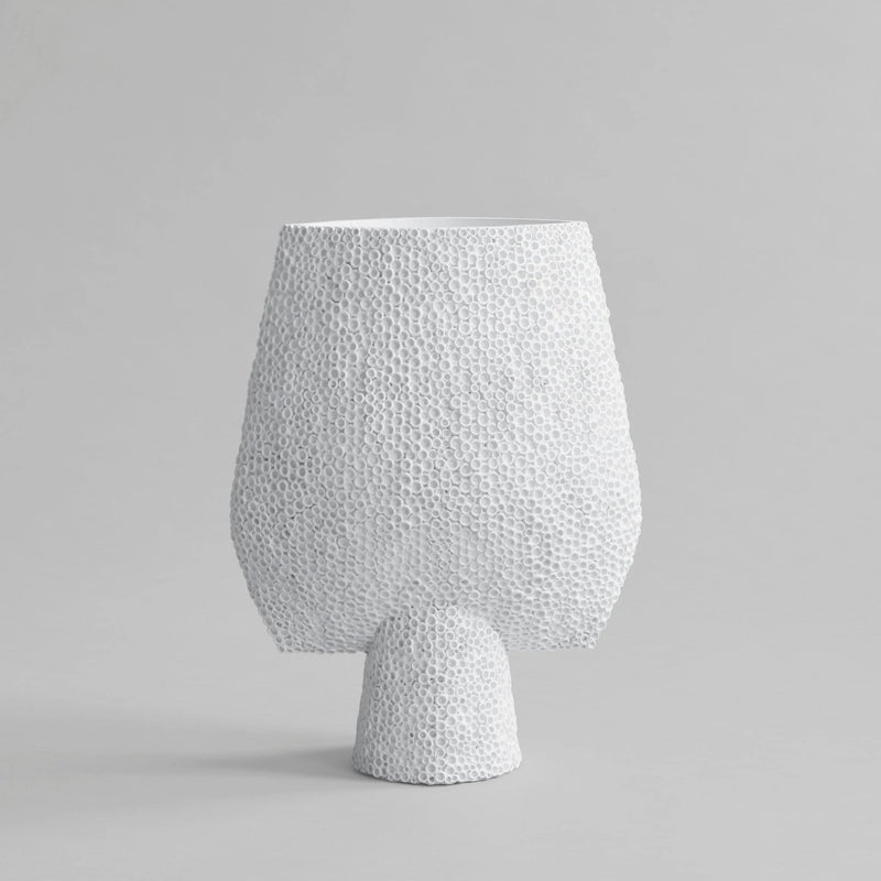 Sphere Vase Square - 101 Copenhagen Vases - Big - Dark Grey - HORNE