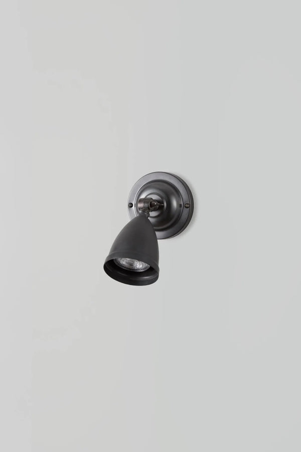 Spotlight GU10 with Shade - Original BTC Wall Sconces - Weathered Bronze - HORNE