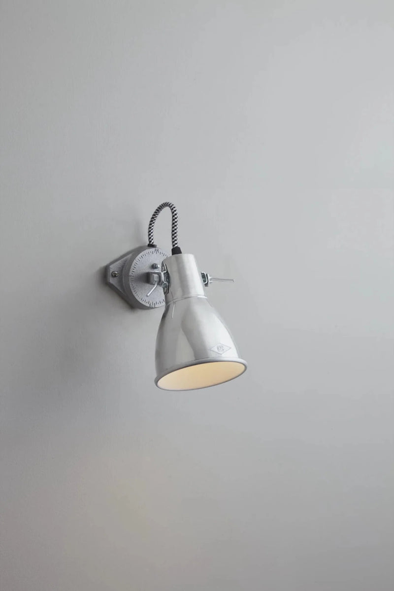 Stirrup 1 Single Wall Light - Original BTC Wall Sconces - Black - HORNE