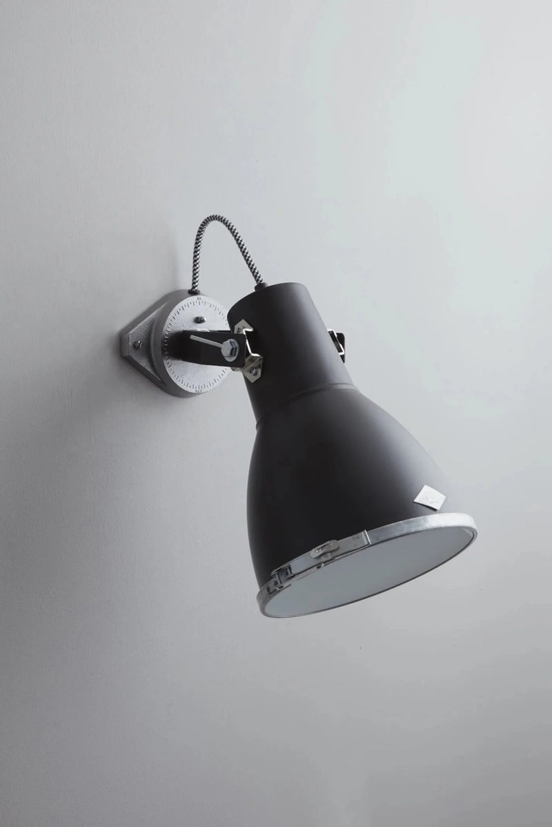 Stirrup 2 Wall Light - Original BTC Wall Sconces - Black - HORNE