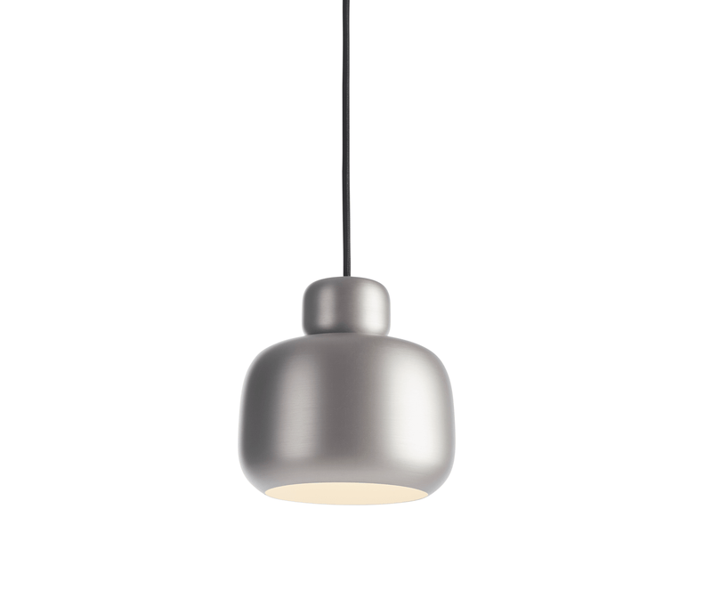 Stone Pendant - Woud - Pendants - White - HORNE