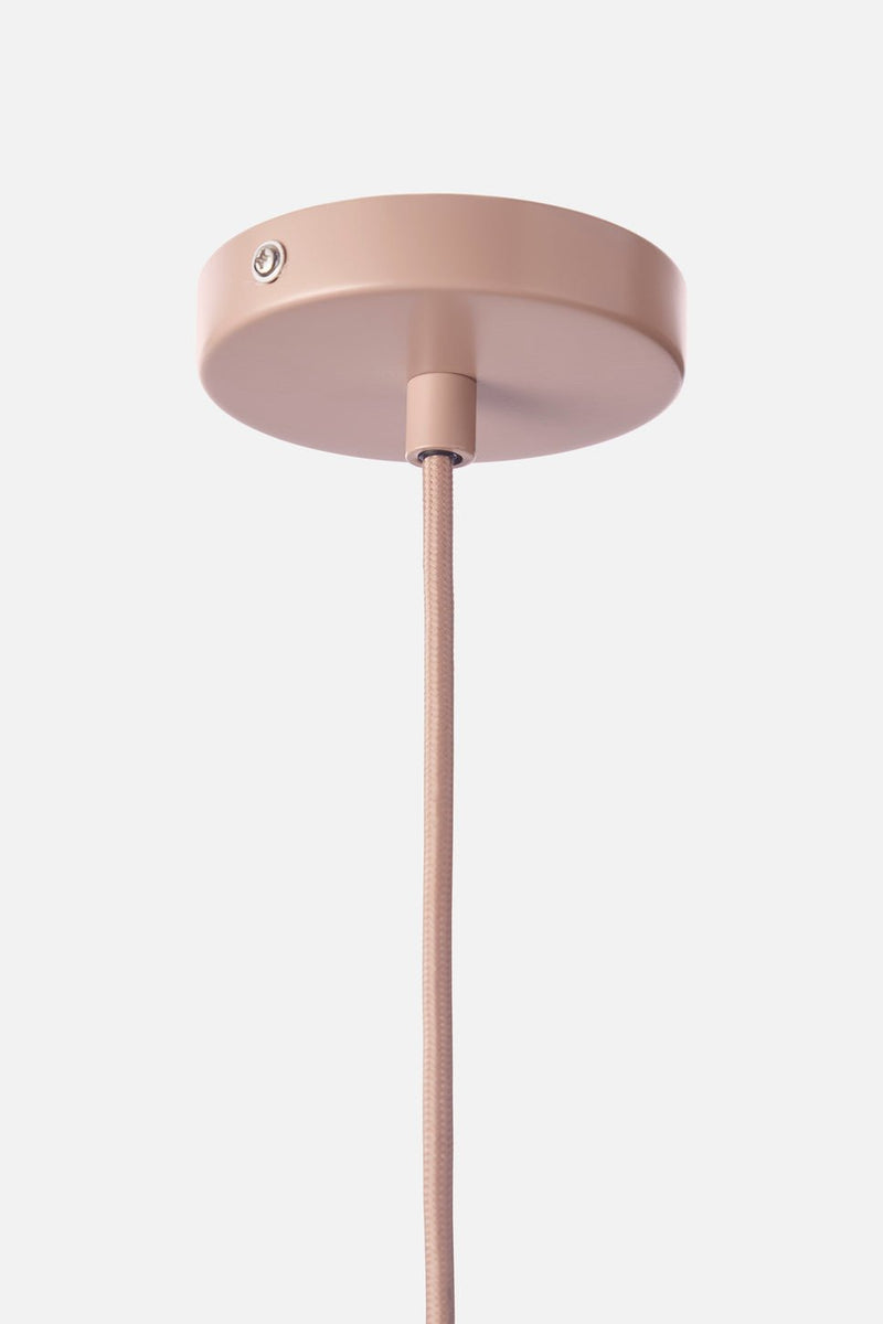 Stone Pendant - Woud - Pendants - White - HORNE