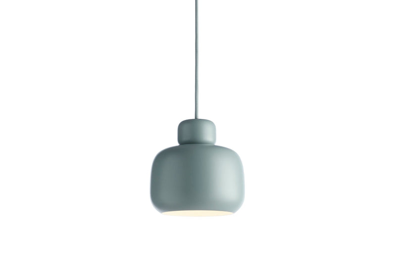 Stone Pendant - Small/Large - Woud Pendants - Small - Mustard yellow - HORNE