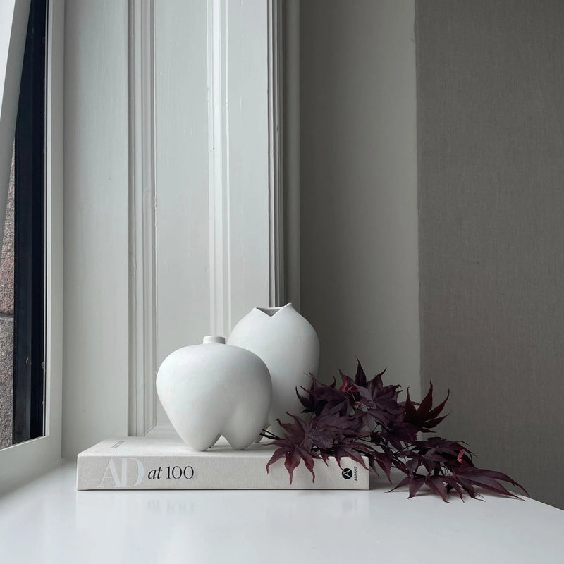Sumo Vase - Slim - 101 Copenhagen Vases - Coffee - Medio - HORNE