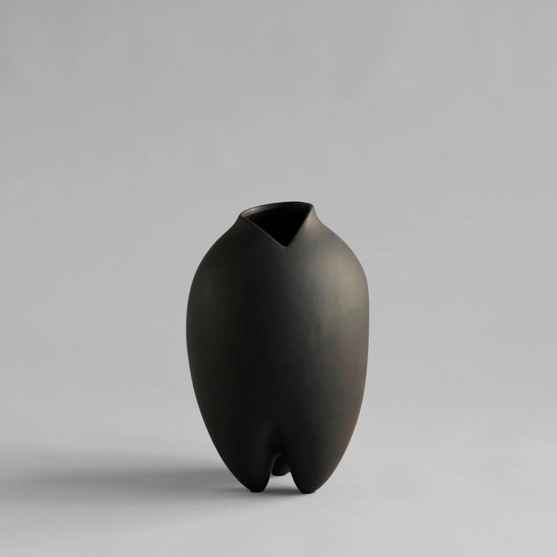 Sumo Vase - Slim - 101 Copenhagen Vases - Coffee - Medio - HORNE