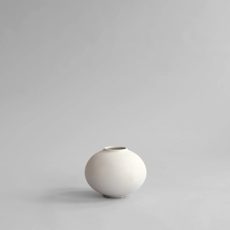 Sunao Vase Fat - 101 Copenhagen Vases - Mini - Birch - HORNE