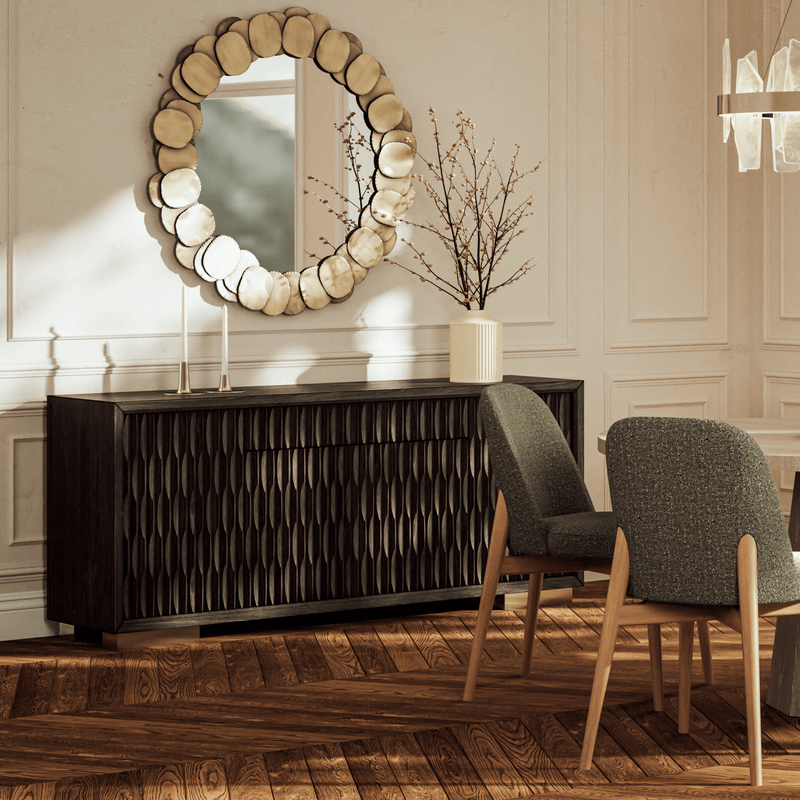 Suri Mirror - Urbia Mirrors - Antique Brass - 33 - HORNE