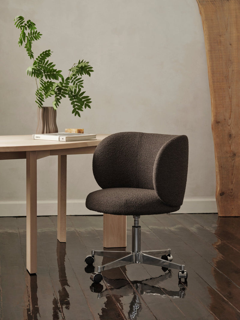Tarn Desk - Ferm Living - Tables + Desks - Dark Stained Beech - HORNE