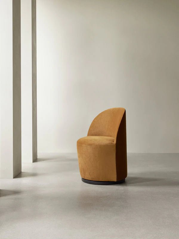 Tearoom Lounge Chair - Swivel w/Return - Audo Copenhagen - Chairs - Boucle 02 - HORNE