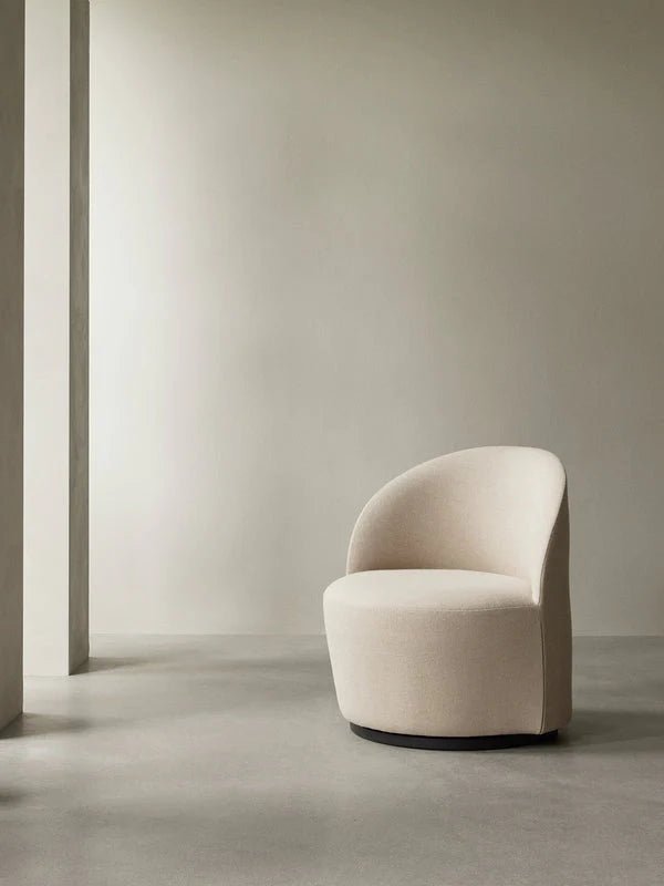 Tearoom Lounge Chair - Swivel w/Return - Audo Copenhagen - Chairs - Boucle 02 - HORNE