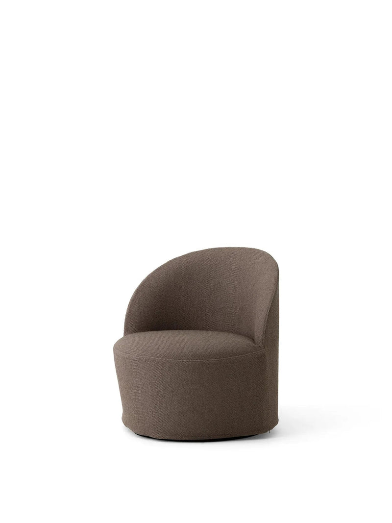 Tearoom Swivel Lounge Chair w. Loose Cover - Audo Copenhagen Chairs - Logan Jasmine - HORNE