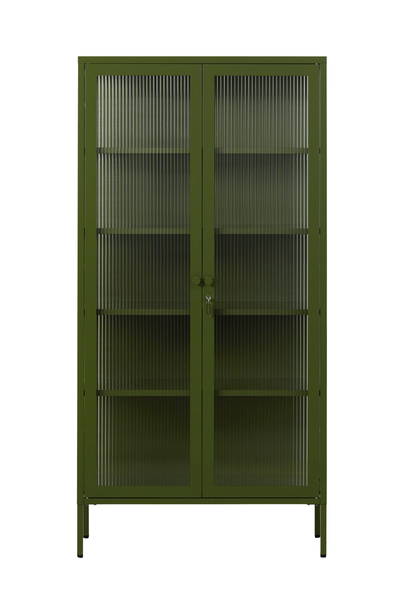 The Collector Cabinet - Mustard Made US Storage + Organization - Chalk - HORNE