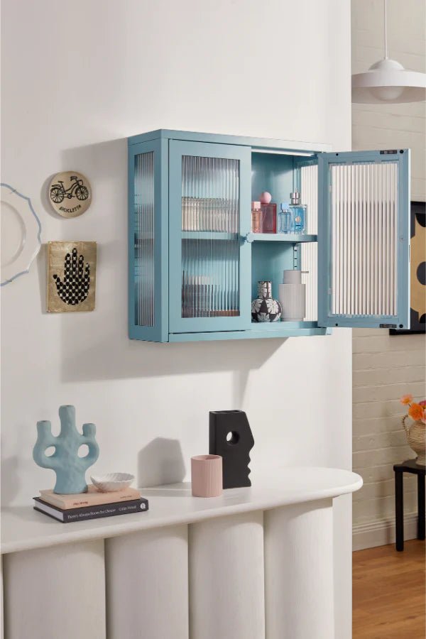 The Kit Cabinet - Mustard Made US Storage + Organization - Chalk - HORNE