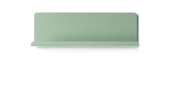 The Ledge Shelf - Mustard Made US Storage + Organization - Sage - Small - HORNE