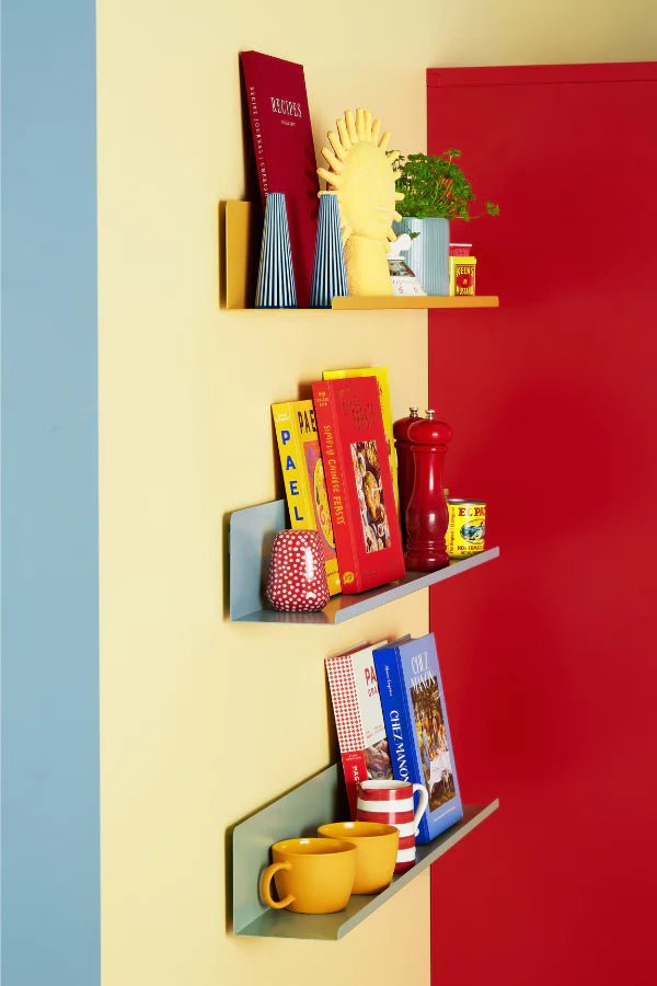 The Ledge Shelf - Mustard Made US Storage + Organization - Butter - Large - HORNE