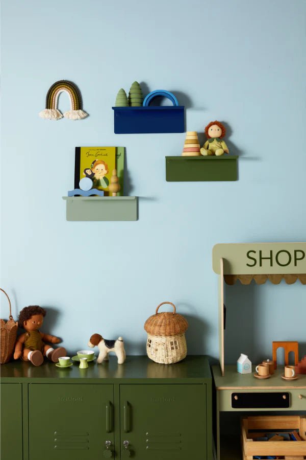 The Ledge Shelf - Mustard Made US Storage + Organization - Butter - Large - HORNE