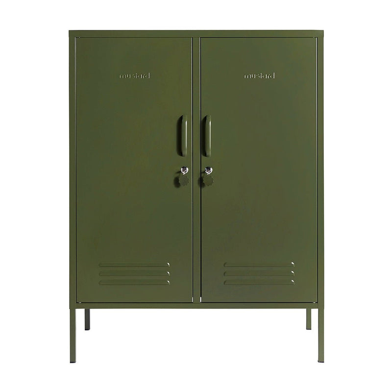 The Midi Cabinet - Mustard Made US Storage + Organization - Berry - HORNE