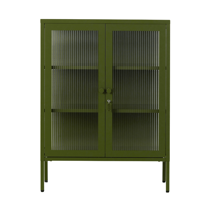 The Mixer Cabinet - Mustard Made US Storage + Organization - Chalk - HORNE