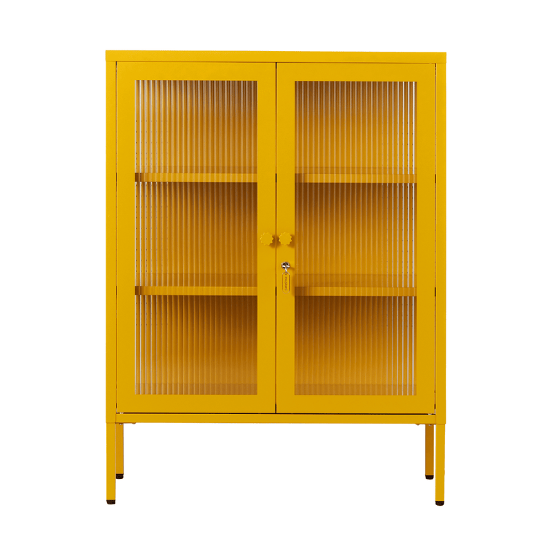 The Mixer Cabinet - Mustard Made US Storage + Organization - Chalk - HORNE