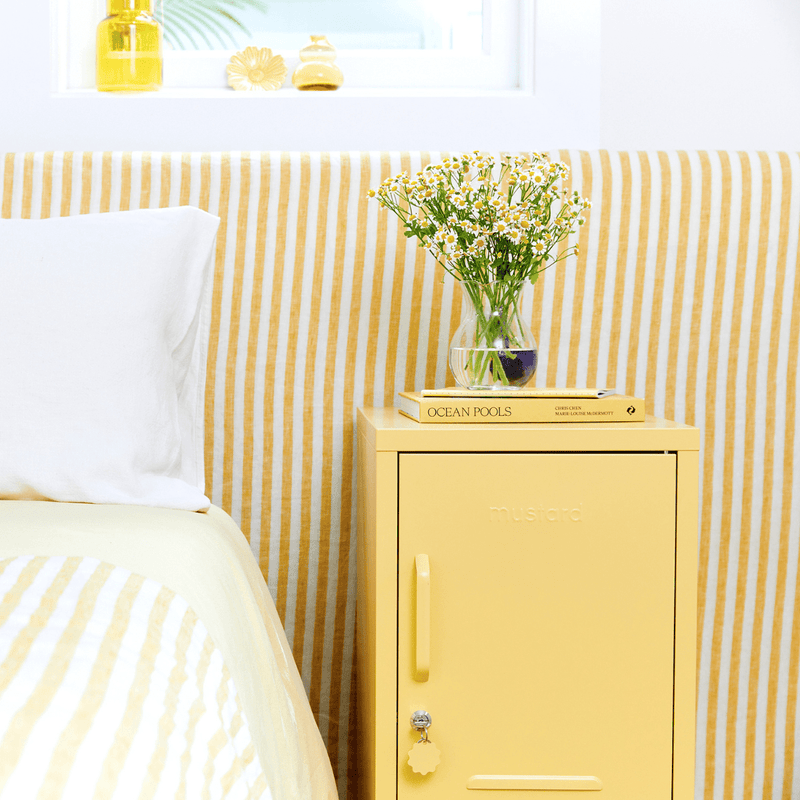 The Shorty Locker - Mustard Made US Storage + Organization - Berry - Right - HORNE