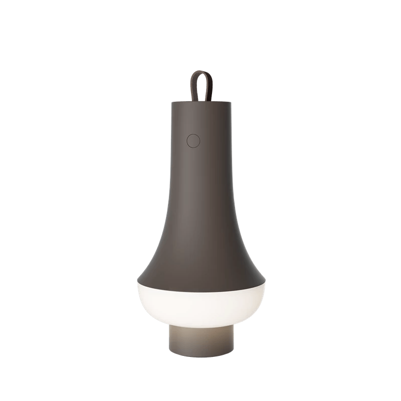 Tomoshi Portable Lamp - Louis Poulsen Table + Task - Dark Brown - HORNE