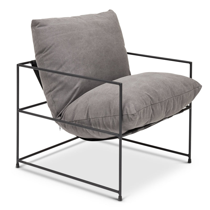 Trent Accent Chair - Urbia Chairs - Washed Forest - HORNE