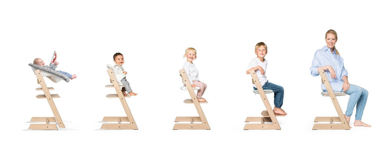 Tripp Trapp High Chair - Stokke - Kids' + Baby Furniture - Hazy Grey - HORNE
