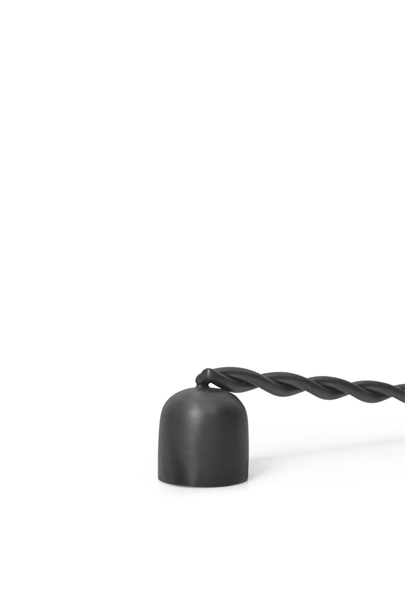 Twist Candle Snuffer - Black Brass