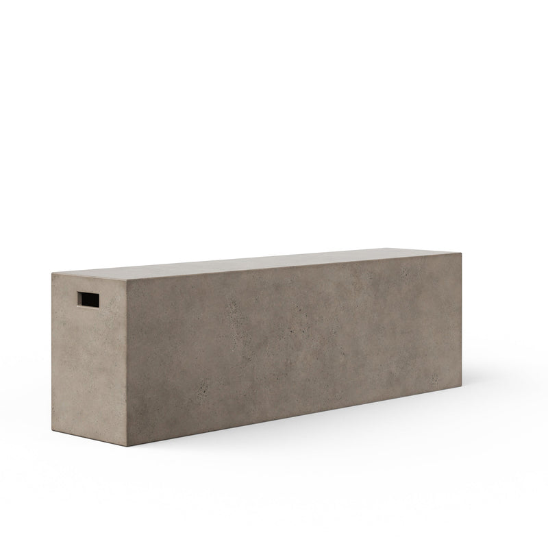 Una Bench - Urbia Stools + Benches + Ottomans - Dark Grey - Small - HORNE