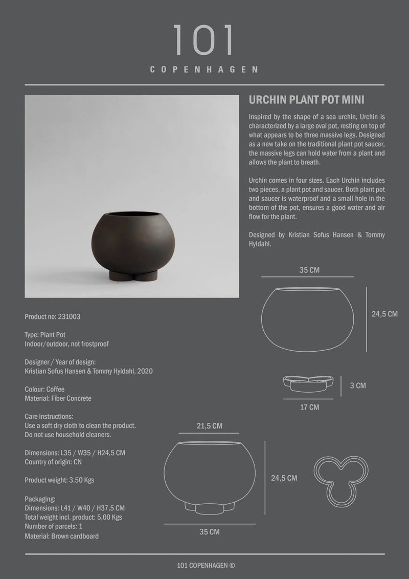 Urchin Plant Pot - 101 Copenhagen Vases - Big - HORNE