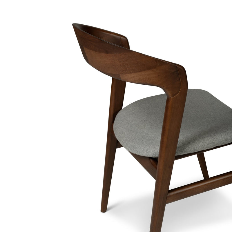 Velma Side Chair - Urbia Chairs - Crafted Glaze Nevoa - HORNE