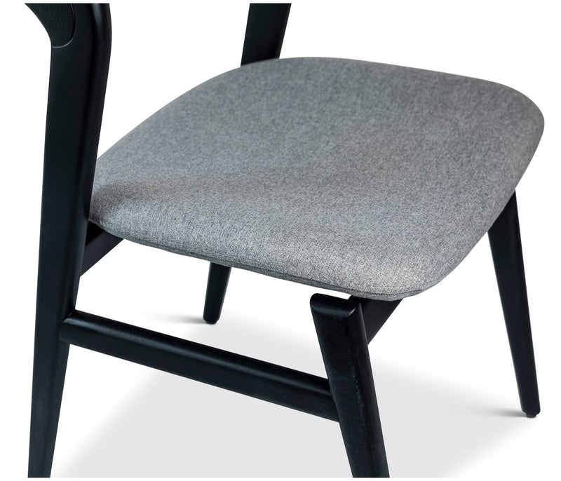 Velma Side Chair - Urbia Chairs - Crafted Glaze Nevoa - HORNE