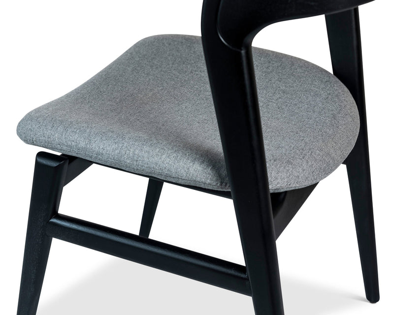 Velma Side Chair - Urbia Chairs - Crafted Glaze Nevoa - HORNE