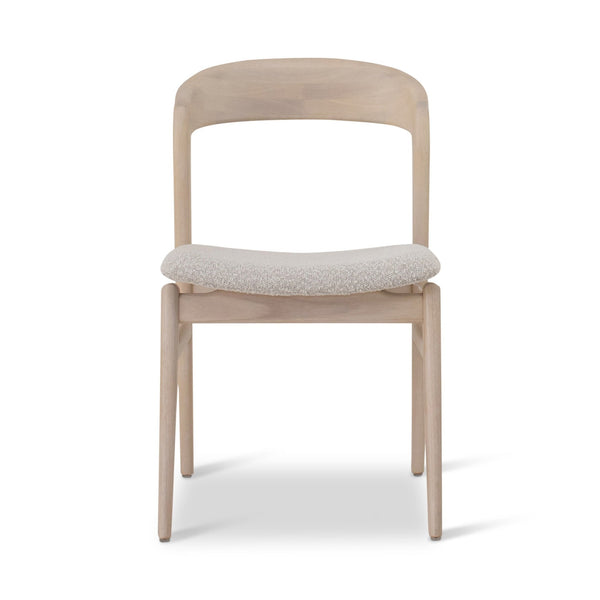 Velma Side Chair - Urbia Chairs - Crafted Glaze Nevoa - HORNE