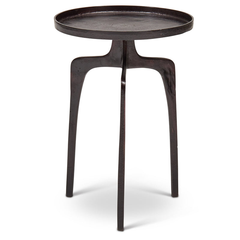Vinya End Table - Urbia Table + Task - Antique Brass - HORNE