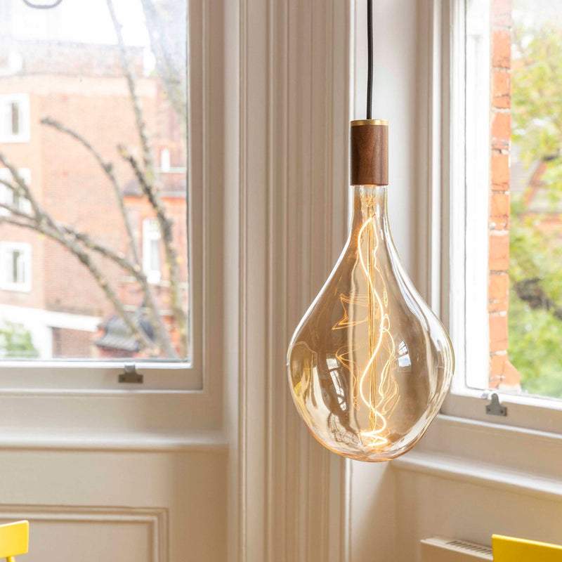 Voronoi III Pendant Light - Tala Single Pendants - Walnut - HORNE