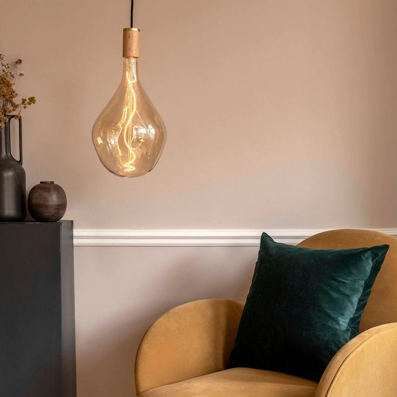 Voronoi III Pendant Light - Tala Single Pendants - Walnut - HORNE