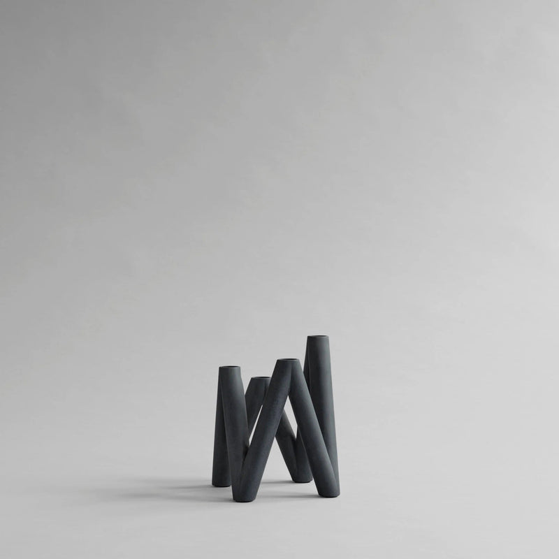 W Candle Holder - 101 Copenhagen Candle Holders - Bone White - HORNE